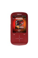 Sansa Fuze+ MP3 Player (Red) - 4GB